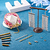  Jewelry Iron Slide On End Clasp Tubes FIND-PJ0001-01-33