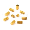 Brass Screw Clasps KK-WH0047-55G-1