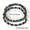 2Pcs 2 Styles Natural & Synthetic Gemstone Beads Stretch Bracelets for Women GZ5852-4