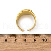 304 Stainless Steel Adjustable Cuff Rings RJEW-Q020-13G-3