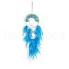 Retro Style Iron & Synthetic Turquoise Pendant Hanging Decoration PW-WG38430-01-1