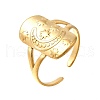 304 Stainless Steel Open Cuff Rings RJEW-M072-04G-2