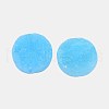 Electroplate Natural Drusy Crystal Cabochons G-L047-25mm-M-2
