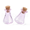 Glass Cork Bottles X1-AJEW-O032-01F-1
