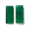 Dyed & Heated Natural Green Onyx Agate Cabochons G-G975-04A-02-3