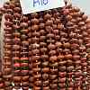 Natural Red Jaseper Beads Strands G-RM250109-A16-1