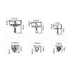 Tibetan Style Pendants and Tibetan Style Alloy Chandelier Components Links TIBEP-TA0002-28-29