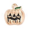 Halloween Theme Alloy Enamel Pendants ENAM-Z010-03D-KCG-1