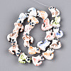 Handmade Porcelain Bead Strands PORC-N011-03-2
