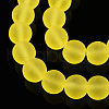 Transparent Glass Beads Strands GLAA-T032-T8mm-MD12-2