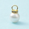 Plastic Imitation Pearl Pendants KY-XCP0001-23-3