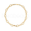 Stylish Unisex Stainless Steel Irregular Buckle Bracelet/Necklace VP8576-3-1