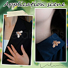 SUNNYCLUE 6Pcs 6 Styles Alloy Rhinestone Cabochons FIND-SC0009-45-5