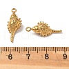 304 Stainless Steel Pendants STAS-D373-02G-3