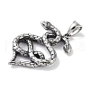 Viking 316 Surgical Stainless Steel Pendants STAS-E212-26AS-01-2