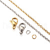 Yilisi DIY Stainless Steel Chain Necklaces & Bracelets Making Kits DIY-YS0001-24-3