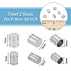 Unicraftale 304 Stainless Steel Cord End Caps STAS-UN0010-58P-3