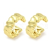 Brass Cuff Earrings EJEW-C104-018G-1