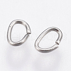 Tarnish Resistant 304 Stainless Steel Open Jump Rings X-STAS-P196-15-2