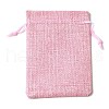 12Pcs 12 Styles Valentine's Day Printed Rectangle Burlap Cloth Packing Pouches ABAG-U006-02C-3