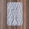 Christmas Pendants DIY Silicone Mold DIY-K073-19B-4