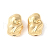 Nuggets Brass Beads KK-U064-19A-G-1