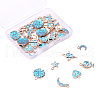 Alloy Enamel Pendants ENAM-CJ0001-26-7