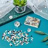  96~120G 8 Style Natural Mixed Gemstone Chip Beads G-NB0002-34-2