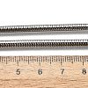 Tarnish Resistant 304 Stainless Steel Snake Chain Necklaces STAS-M174-005P-3.2A-3