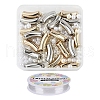 DIY Chunky Tube Beads Bracelet Making Kit DIY-YW0005-16-1