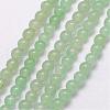 Natural Green Aventurine Bead Strands G-K146-14-3mm-2