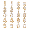 Craftdady 20Pcs 10 Style Alloy Pendants FIND-CD0001-31-11