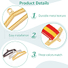 Fingerinspire 24Pcs 3 Colors Alloy Pendants FIND-FG0002-75A-3