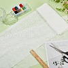 BENECREAT 3 Yards Cotton Embroidered Flower Lace Trim OCOR-BC0007-44-5