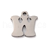 Non-Tarnish 201 Stainless Steel Charms STAS-U016-01P-W-1