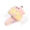 Opaque Resin Pendants RESI-S018-04A-P-3