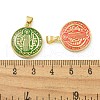 Rack Plating Brass Enamel Pendants KK-Z067-26G-3