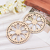 Wooden Basket Bottoms AJEW-WH0126-08A-5