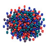 Opaque Glass Round Seed Beads GLAA-TAC0025-07A-08-8