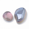 PVD Vacuum Plating Natural Quartz Crystal Beads G-N0320-02A-2