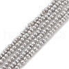 Electroplated Shell Pearl Beads Strands BSHE-C006-05C-1