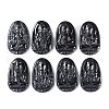 Synthetic Non-Magnetic Hematite Pendants G-E618-01-1