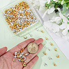 SOFPLATE 400Pcs 2 Colors Alloy Beads FIND-SP0002-37-3