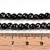 Baking Painted Glass Beads Strands X1-DGLA-N003-4mm-B10-5