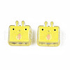 Transparent Acrylic Beads ACRC-S039-10C-2