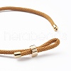 Braided Nylon Cord Bracelet Making MAK-A017-D02-11G-3