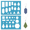 Acrylic Earring Handwork Template DIY-WH0359-040-1