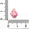 Zinc Alloy Enamel Charms FIND-U029-01G-03-3