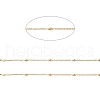 Ion Plating(IP) 304 Stainless Steel Flat Round with Star Link Chains CHS-G027-09G-2