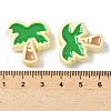 10Pcs Acrylic Enamel Beads OACR-H048-01A-01-3